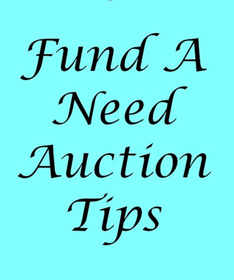 A Fund A Need auction segment is the most important part of your charity benefit event. Why? Because when done correctly that is where you raise the most money. If you are not doing a Fund A Need, then you're doing it all wrong. Silent Auction Fundraiser, Fundraising Letter, Charity Work Ideas, Sports Fundraisers, Unique Fundraisers, Fun Fundraisers, Auction Baskets, Gala Ideas, Auction Fundraiser