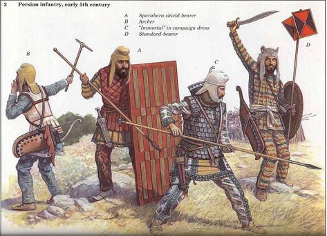 persian warriors | illustration of Richard Scollins showing … | Flickr Achaemenid Soldier, Greco Persian Wars, Achaemenid Empire, Ancient Iran, Persian Warrior, Historical Warriors, Ancient Near East, Ancient Persia, Rome Antique