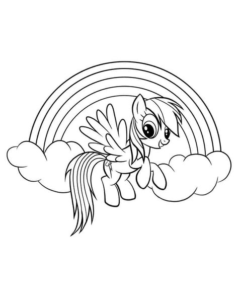 Mlp Coloring Pages Rainbow Dash Rainbow Fish Coloring Page, My Little Pony Printable, Blitz Tattoo, Free Printable Coloring Sheets, Fish Coloring Page, My Little Pony Twilight, Alphabet A, Horse Coloring Pages, Equestria Girl