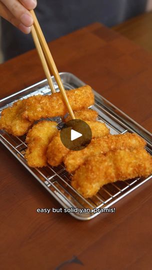 1.2M views · 18K reactions | Easy and Quick ulam or snack: Crispy Fish Fingers  😋 #fishfingers #recipe #cooking #food #foodlovers #yummy #delicious #MaggiMadeMeDoIt #couple #kathandgene | Kath and Gene | Kath and Gene · Original audio Fish Fingers Recipe, Crispy Fish, Fish Fingers, Fish Finger, Cooking Food, Finger Foods, Seafood, Fish, Snacks