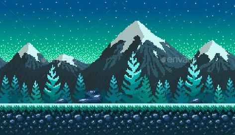 Video Game Backgrounds, School Background, Pixel Art Landscape, 8 Bit Art, Pixel Art Background, Retro Images, Pixel Art Games, Pixel Games, Pixel Image