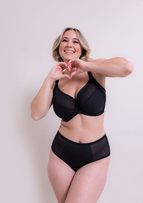 Curvy Kate Valentine's Day 2023 Wonderfully Black Kate Fuller, Curvy Kate, Night Dress, Valentine's Day, Valentines, Lingerie, Plus Size, Bra, Photographer