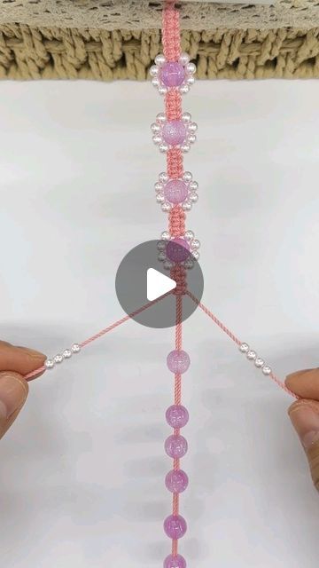 Amy Jiao on Instagram: "handmade bracelet tutorial for you #fyp #foryou #diy #handmade #tutorial #bracelet" Handmade Bracelets Tutorial, Handmade Tutorial, Jewelry Hacks, Jewellery Diy, Beaded Jewellery, Kids Board, April 26, For You, Bracelet Tutorial