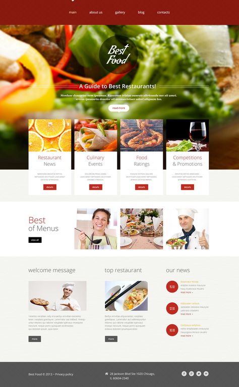 Website Theme , Restaurant Advisor Website Branding Design, Quote Template Design, Graphic Designer Studio, Restaurant Website Design, Restaurant Website Templates, Word Template Design, Cafe And Restaurant, Html Website, Restaurant Website