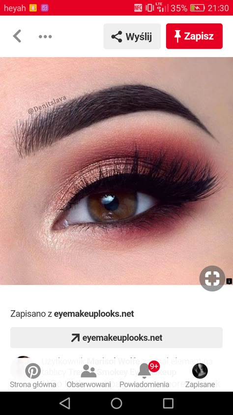 Maroon Dress Makeup, Burgundy Eyeshadow Looks, Makeup For Burgundy Dress, Burgundy Makeup Look, Wedding Makeup Blue, Burgundy Eyeshadow, Burgundy Makeup, Ball Makeup, Black Eye Makeup