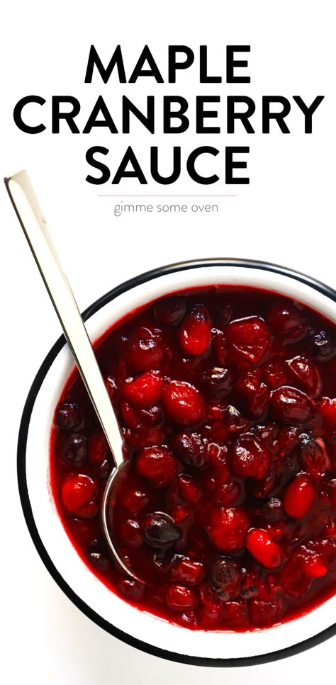 Maple Cranberry Sauce, Pretty Recipes, Fresh Cranberry Sauce, Best Cranberry Sauce, Cranberry Orange Sauce, Maple Recipes, Maple Syrup Recipes, Fresh Cranberry, Leftover Cranberry Sauce