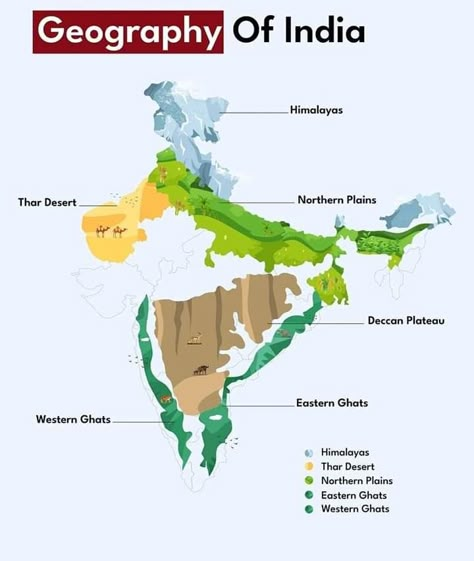 Physical Division Of India, World Geography Map, Indian Geography, Geography Notes, Basic Geography, World History Facts, Upsc Notes, Notes Life, Ias Study Material