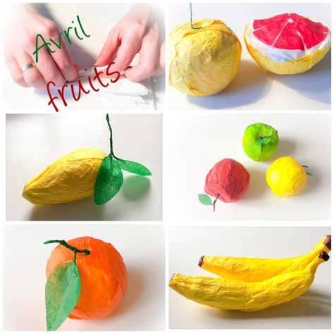 Paper Vegetables, Paper Mache Wall Art, Vegetable Crafts, Artist Lifestyle, Fruit Diy, Mobile Craft, Kindergarten Art Projects, Food Sculpture, Paper Food