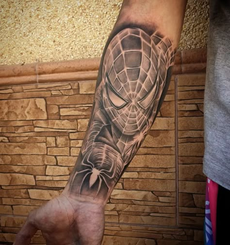 Spider Man Tattoos, Marvel Tattoo Sleeve, Marvel Sleeve, Marvel Tattoo Ideas, Marvel Ideas, Tattoo Ideas Males, Spiderman Tattoo, Tattoo Quotes For Men, Cool Half Sleeve Tattoos