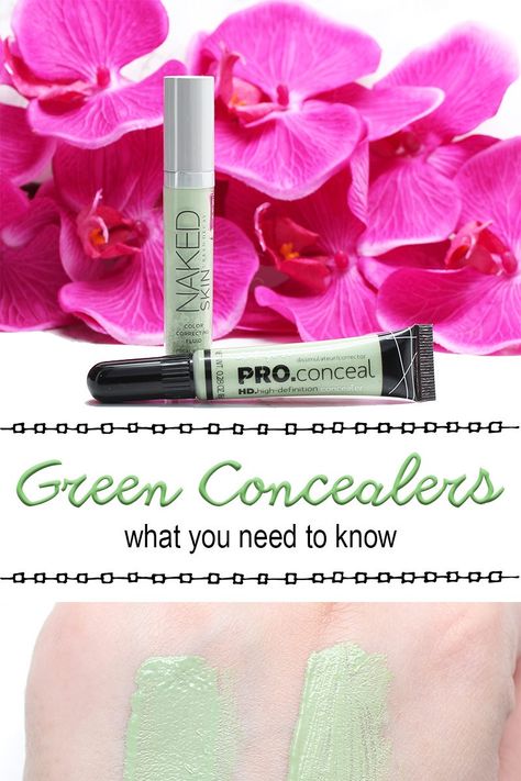 Green Concealers: What You Need to Know! I’ve included options for every budget with drugstore, indie, and department store choices. There are even vegan options. Learnhow to use green concealers, the best tools, and application methods. Face Redness, Diy Concealer, Applying Concealer, Green Concealer, Makeup Basics, Hollywood Makeup Mirror, Makeup Tips For Beginners, Beauty Must Haves, Cruelty Free Beauty