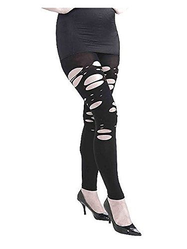 Womens Zombie Ripped Leggings -- Click image for more details. Torn Leggings, Ripped Leggings, 80s Costume, Costume Accessories, Black Leggings, Fashion Inspo Outfits, Zombie, Rocker, Shoes Jewelry