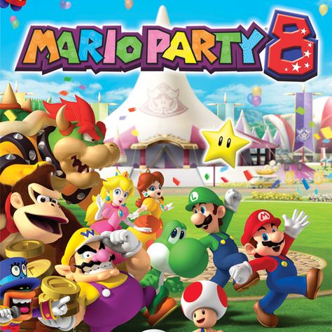 Mario Party 7 | MarioWiki | Fandom Super Smash Bros Party, Mario Party 7, Mario Party Games, Gamecube Games, Sharks For Kids, Balloon Background, Super Mario Party, Scary Halloween Decorations, Mario Bros.