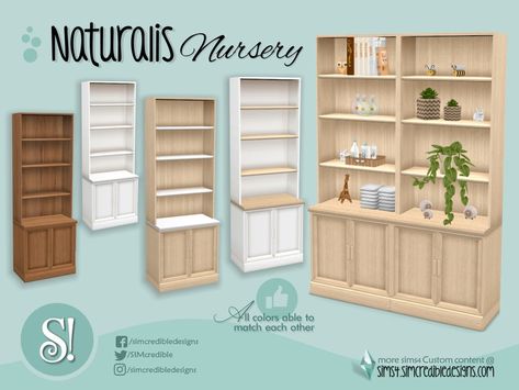 Sims 4 Shelf Clutter Cc, Ts4 Cc Dresser, Simcredible Sims 4, Sims4 Furniture, Living Room Sims 4, Resource Furniture, Sims 4 Kitchen, Die Sims 4, Shelf Furniture