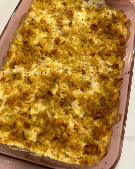 MY MOTHER-IN-LAW KIM'S CHICKEN DRESSING CASSEROLE: A FAMILY FAVORITE – Hunter Premo Easy Chicken Dressing, Chicken Dressing Casserole, Sliced Chicken Breast Recipes, Dressing Casserole, Chicken And Dressing Casserole, Chicken Dressing, Easy Chicken Casserole Recipes, Chicken Stuffing, Hunter Premo