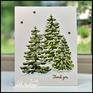 Pink Buckaroo Designs - Erica Cerwin, Independent Stampin' Up! Demonstrator Pink Buckaroo Designs, Leaf Projects, Frosted Tree, Winter Wood, Stampin Up Christmas, Tree Cards, Christmas Cards To Make, Stamping Up Cards, Christmas Minis