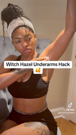 1.7M views · 10K reactions | Sis, here’s a lil tip you can add to your self-care routine that’s super easy and affordable💰I’ve been using Witch Hazel under my arms at night, and let me tell you, it’s been a game-changer✨ 3 reasons why you NEED to add this to your routine: 1. Bye-bye bacteria! It helps keep your underarms fresh and odor-free, even through those long days. 2. Gentle on the skin. It soothes irritation, perfect for sensitive areas. 3. Natural toner. It tightens the skin and helps with any discoloration or bumps.Girl, if you haven’t already added Witch Hazel to your self-care, you’re missing out! Give it a try and thank me later 🥰  #selfcare  #hygiene#underarmcare  #fypシviralシ2024 | Krystal Ben | Krystal Ben · Original audio Natural Toner, Thank Me Later, Witch Hazel, Healthy Options, Self Care Routine, Bye Bye, Care Routine, Game Changer, Being Used