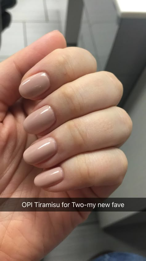 November 14, 2016 OPI Gel "Tiramisu for Two" Tiramisu For Two, Opi Nail Colors, November Nails, Nails Colors, Gel Nail Colors, Neutral Nails, Opi Nails, Manicure Y Pedicure, Nail Polish Colors