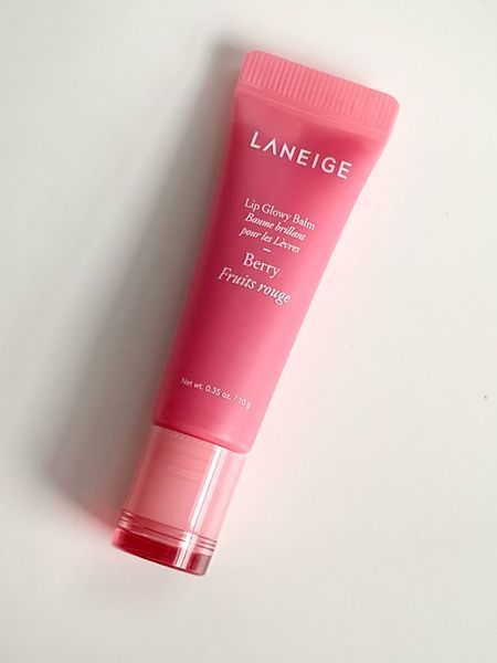 Laneige Berry Lip Balm, Laneige Lip Glowy Balm Berry, Aesthetic Lip Balm, Lip Balm Aesthetic, Laneige Lip Balm, Nivea Lip Butter, Best Lip Balms, Laneige Lip Glowy Balm, Lip Glowy Balm