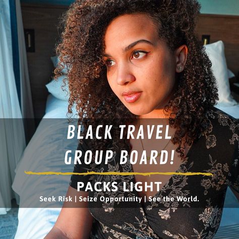 Black travel creators travel tips, information, and inspiration for travel. Can be specific to black travel—caring for hair abroad, narratives of traveling while black, going back to the motherland, being Black in Europe—or any travel content made through your eyes! Pin informative and valuable pins from and support your fellow black creators! #BlackTravel #BlackBloggers #TravelBloggers Black Creators, Travel Creative, Black Bloggers, Travel Content, Black Travel, Packing Light, For Hair, Your Eyes, Travel Blogger