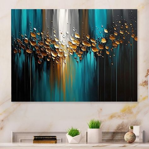 Acrylic Wall Decor, Gold Animals, Contemporary Framed Art, Gold Canvas, Geometric Art Prints, Textured Art, Gold Picture Frames, Animal Canvas, Acrylic Wall Art