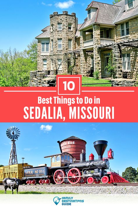 Want to see the most incredible things to do in Sedalia, MO? We’re FamilyDestinationsGuide, and we’re here to help: From unique activities to the coolest spots to check out, discover the BEST things to do in Sedalia, Missouri - so you get memories that last a lifetime! #sedalia #sedaliathingstodo #sedaliaactivities #sedaliaplacestogo Dubuque Iowa Things To Do In, Iowa Things To Do, Des Moines Iowa Things To Do In, Sedalia Missouri, Independence Mo, Western Iowa Travel, Iowa Travel, New York Travel Guide, Family Destinations