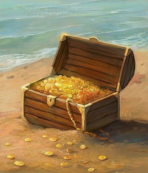 Not all treasure is silver and gold Treasures In Heaven, Treasure Chests, Walking The Plank, Gold Money, Pirate Treasure, Pirate Life, Money Magnet, Gold Aesthetic, Gold Bullion