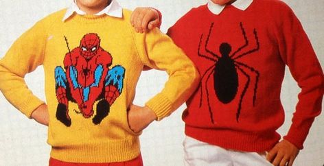 Spiderman Knitting, Spiderman Blanket, Making Baby Clothes, Pattern Sweaters, Baby Layette Set, Knitting Patterns Boys, Diy Tricot, Jumper Knitting Pattern, 4 Ply Yarn