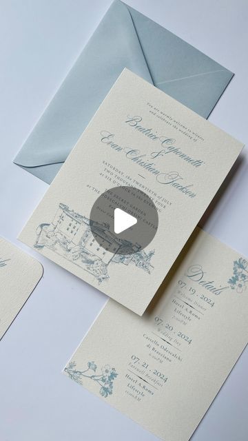 Stiles Select on Instagram: "Something blue 🩵 so excited for how this invitation suite turned out for a destination wedding in Italy! #weddingstationery #somethingblue #customweddingpaper #customweddingsuite #weddinginvitation #destinationwedding #romewedding #semicustom #customwedding #italianwedding" Italy Wedding Invitations, Italian Wedding Invitations, Rome Wedding, Wedding In Italy, Blue Toile, Destination Wedding Invitations, Italian Wedding, Italy Wedding, Wedding Paper