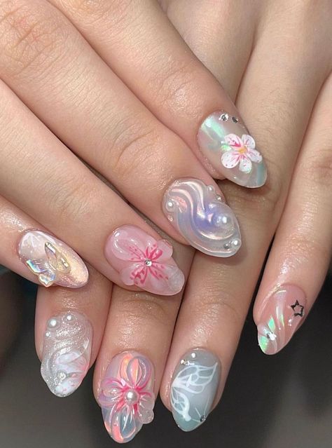 Nail Design Gold, Purple Nail, Summery Nails, Pretty Gel Nails, Really Cute Nails, Makeup Stuff, Cute Gel Nails, Soft Nails, Kawaii Nails