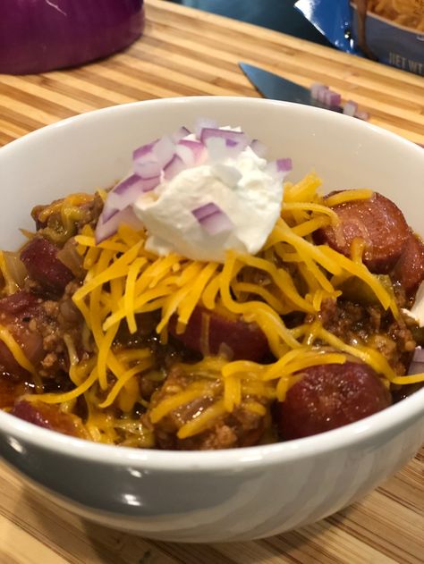 Low Carb Hot Dog Chili | Killer Keto Chili Dog Bake, Instant Pot Chili Recipe, Hotdog Chili Recipe, Dogs Recipes, Instant Pot Chili, Low Carb Chili, Hot Dog Chili, Recipes Low Carb, Chili Dogs