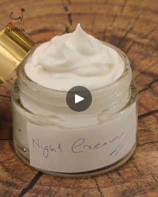 Rice Cream For Face, Night Cream For Glowing Skin, Cream For Glowing Skin, Diy Night Cream, For Glowing Skin, White Rice, Night Cream, Different Recipes, Night Creams