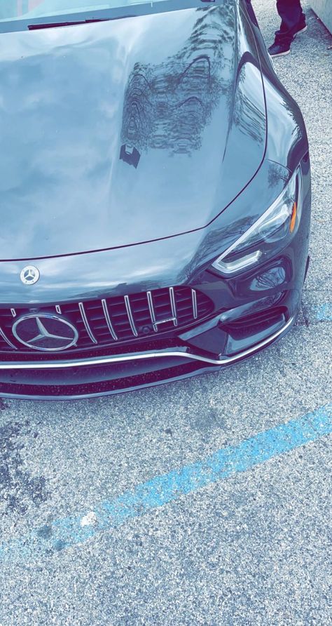 AMG car black front hype Mercedes Snapchat Story, Mercedes Fake Story, Mercedes Snap, Mercedes A45, Car Snap, Cars Black, Black Mercedes Benz, Amg Mercedes, Beach Instagram Pictures