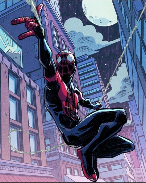 Derek Laufman, Miles Spiderman, Spiderman Drawing, Miles Morales Spiderman, Spiderman Artwork, Spiderman Pictures, Marvel Spiderman Art, Spiderman Comic, Marvel Wallpaper