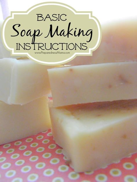 With just a few ingredients (found at the local whole foods store) and the proper equipment (found in your kitchen) you can master basic soap making Diy Soap Bars, Savon Diy, Soap Making Supplies, Homemade Soap Recipes, Homemade Bath Products, Soap Base, Soap Bars, Soap Recipes, Diy Soap