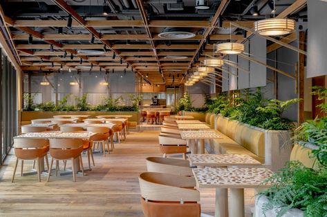 goodman westlink - A Work of Substance Sustainable Restaurant Design, Canteen Design, Cafe Interior Design, Sustainable Architecture, Original Landscape, Cafe Interior, Space Design, Sustainability, Restaurant