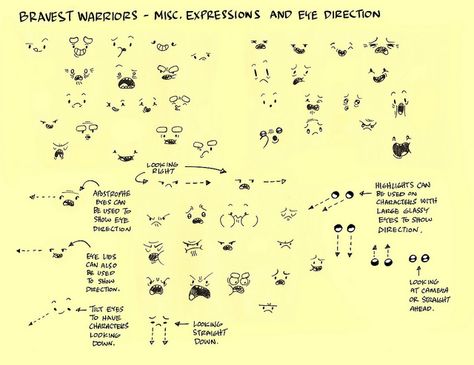 Bravest Warriors - Misc. Expressions and Eye Direction | Flickr - Photo Sharing! Adventure Time Style, Pendleton Ward, Eyes Ideas, Stuff To Make, Realistic Eye Drawing, Draw Eyes, Bravest Warriors, Storyboard Artist, Animation Tutorial