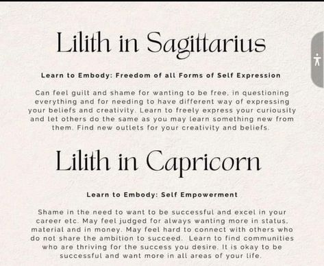 Lilith In Capricorn, Lilith In Sagittarius, Astrology Meaning, Astrology Planets, Shiva Lingam, Birth Chart Astrology, Tarot Astrology, Herbal Magic, Astrology Chart