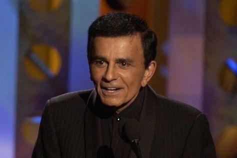 Longtime broadcaster Casey Kasem dies at 82 Casey Kasem, Dad Bodies, Peace At Last, Radio Icon, Christie Brinkley, People Running, Family Feud, Yahoo News, Top 40