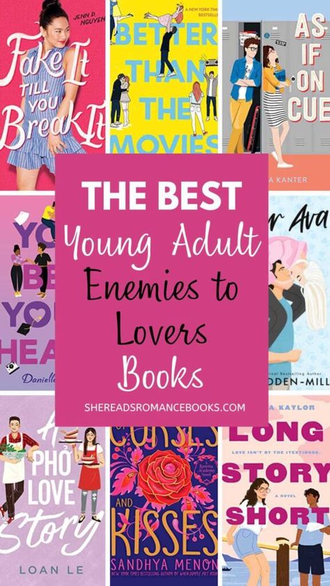 23 YA Enemies to Lovers Books That Deliver the Best Teenage Angst – She Reads Romance Books Enemies To Lovers Ya Books, Cute Ya Romance Books, Ya Book Covers Romance, Good Enemies To Lovers Books, High School Enemies To Lovers Books, Enemies To Lovers Books For Teens, Ya Enemies To Lovers Books, Clean Enemies To Lovers Books, Best Teenage Books