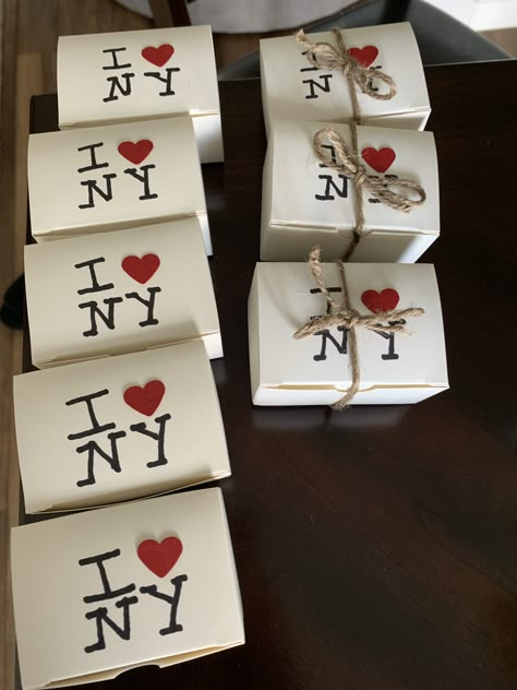 New York theme New York Engagement Party, New York Themed Bachelorette Party, Nyc Themed Party, New York Sweet 16 Theme, Nyc Theme Party Decorations, New York Party Theme, New York Themed Party Favors, New York Party Favors, New York City Party Theme Decoration