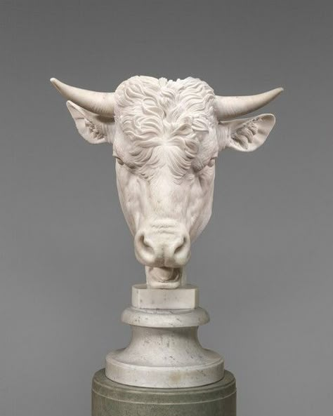 Head of a Bull Icarus Painting, Bull Rodeo, Wingfeather Saga, Wood Carving Art Sculpture, Wood Sculpture Art, Bull Art, Bull Cow, Large Scale Art, Head Statue