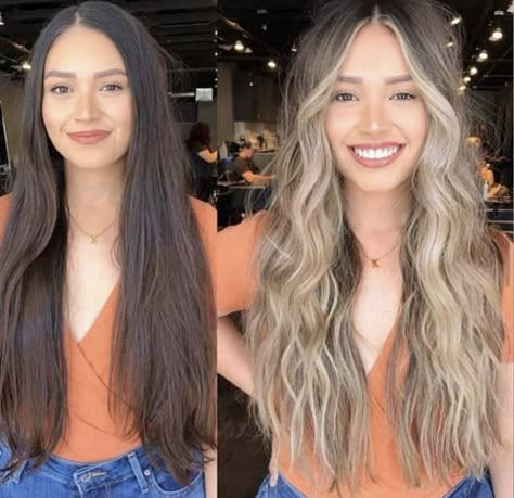 Dirty Blonde Hair, Brunette Balayage Hair, Brown Hair Balayage, Balayage Hair Blonde, Blonde Hair Looks, Brunette To Blonde, Brown Blonde Hair, Brown To Blonde, Hair Color Balayage