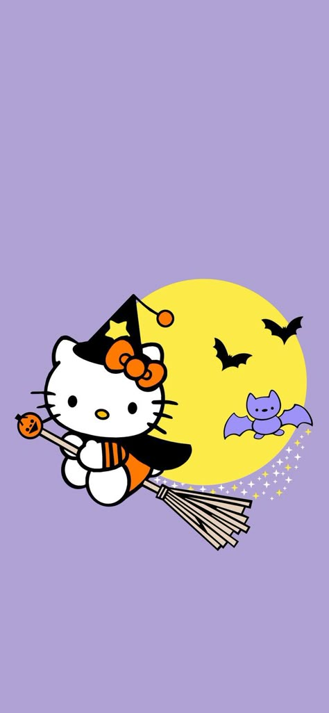 Hello Kitty Halloween Wallpaper, Helloween Wallpaper, Hello Kitty Imagenes, Hello Kitty Wallpaper Hd, Pink Wallpaper Hello Kitty, Halloween Wallpaper Iphone Backgrounds, Halloween Wallpaper Backgrounds, Halloween Wallpaper Cute, Walpaper Hello Kitty