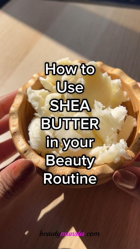 DIY Shea Butter Uses for Beauty Shea Butter Uses, Shea Butter For Skin, Diy Shea Butter, Shea Butter Hair Mask, Raw African Shea Butter, Benefits Of Shea Butter, Natural Beauty Hacks, Shea Butter Benefits, African Shea Butter