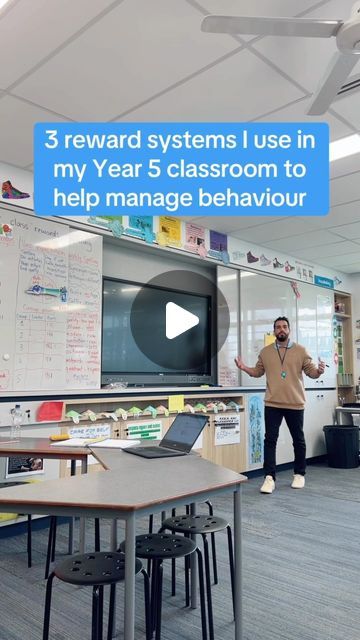 Mr Curmi |Yr 5 Teacher|😎🏀 on Instagram: "Top 3 SIMPLE and effective reward systems I use in my Year 5 class! Although you need more than a reward system to manage student behaviour on a consistent basis, these systems are a fun way to reinforce positive expectations and have your class striving to achieve a class or individual goal! #teacher #school #classroom" Individual Student Reward System, Kindergarten Incentive Ideas, Table Points Classroom Reward System, Individual Classroom Management, Class Management Ideas, Behaviour Management Ideas, Classroom Charter, Student Reward System, Whole Class Reward System