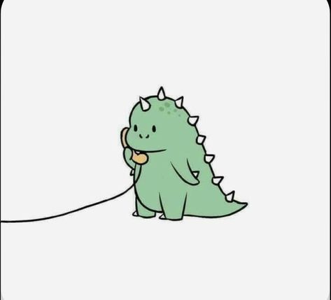 Dino Pfp, Cute Green Dinosaur, Pictures For Friends, Cute Dino, Green Dinosaur, Your Wallpaper, Wallpaper Collection, Aesthetic Iphone, Aesthetic Iphone Wallpaper