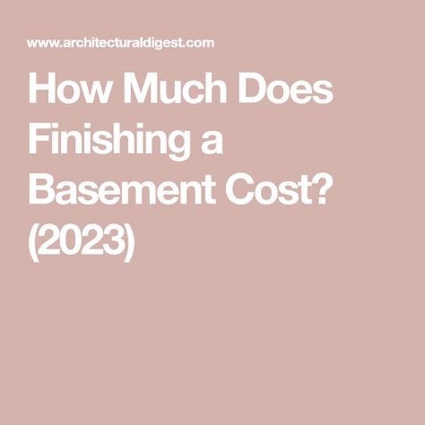 How Much Does Finishing a Basement Cost? (2023) How To Finish A Basement, Cost To Finish Basement, Finishing A Basement, Basement Redo, Egress Window, Gym Office, Diy Basement, Barn Style House Plans, Waterproofing Basement