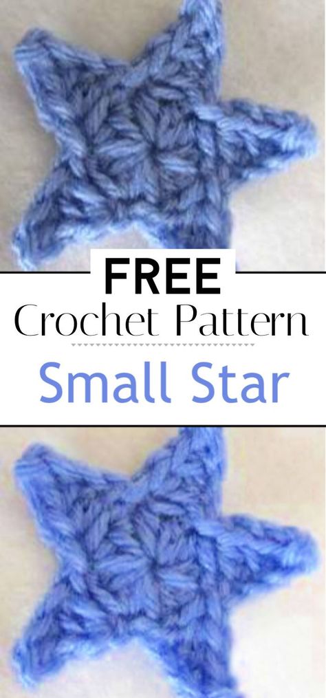 Star Crochet Applique Free Pattern, Crochet Star And Moon, Small Crochet Motifs Free Pattern, Star Fish Crochet Pattern Free, Star Crochet Bookmark, Tiny Crochet Star Free Pattern, Crochet Witch Hat Pattern Free Easy, Small Crochet Stars Free Pattern, Star Beanie Crochet Pattern