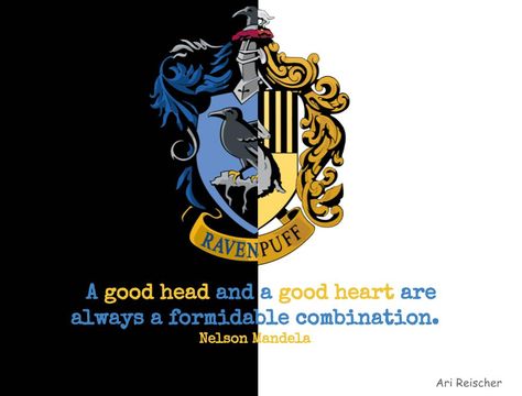 Ravenpuff/Huffleclaw Ravenclaw & Hufflepuff hybrid House Crest Hufflepuff Pride, Harry Potter Hufflepuff, Harry Potter Ravenclaw, Harry Potter Houses, Rosamund Pike, Hogwarts Mystery, Harry Potter Books, Harry Potter Love, Hogwarts Houses