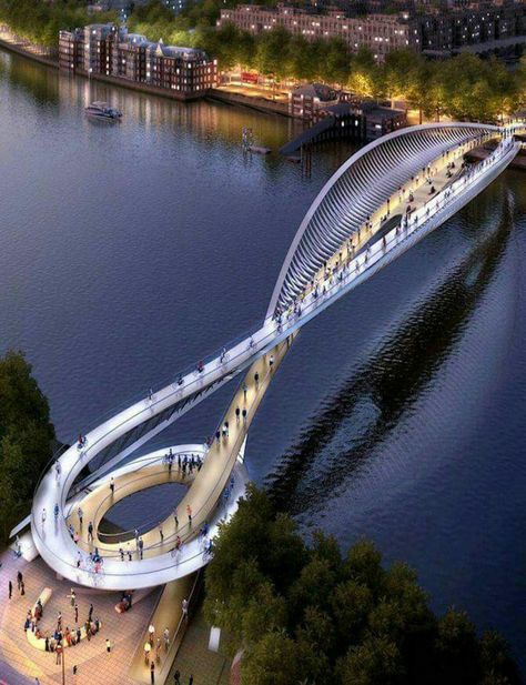 The musical Bridge - Raju Lama - Google+ Bridges Architecture, Wealth Lifestyle, Architecture Cool, Beautiful Bridges, Bridge Building, Cultural Architecture, Pedestrian Bridge, Amazing Buildings, Bridge Design